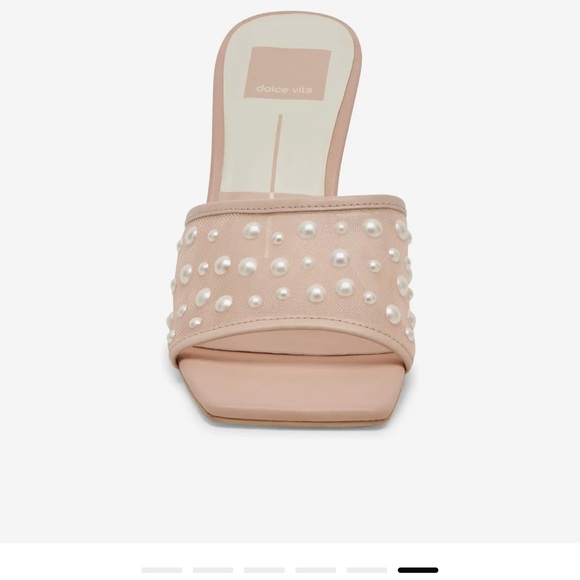 Narda Pearl Blush Sandal Heel - Picture 5 of 8